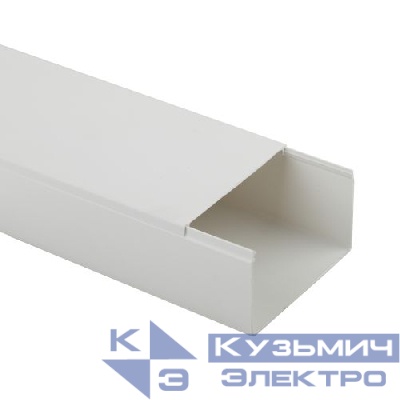 Кабель-канал 100х60 L2000 бел. KK-W-100-60 Эра Б0031143