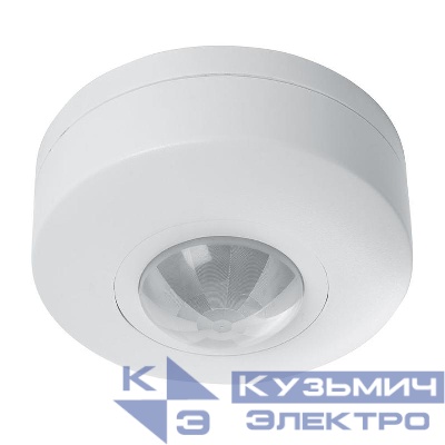 Датчик движения и освещенности 1200Вт 6м 120град. (гориз.) 360град. (верт.) бел. SEN3 FERON 41578