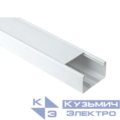 Кабель-канал парапетный 100х60 бел. Эра Б0048448