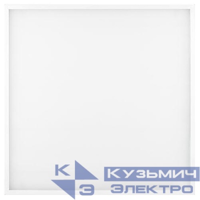 Светильник светодиодный SPO-640-3-6K-32 32Вт 6500К IP40 4000лм 588х588х19мм Грильято панель матов. Эра Б0061335