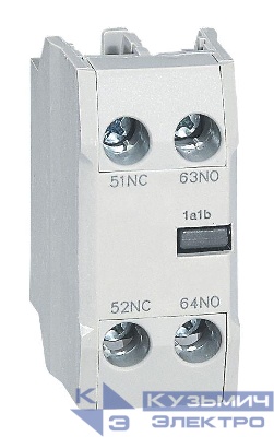 Контакт вспом. фронт. CTX3 2НЗ Leg 416852