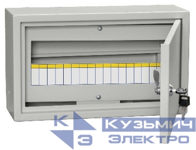 Корпус ЩРн-18 TITAN 3 265х440х120мм IP31 метал. IEK MKM14-N-18-31-Z