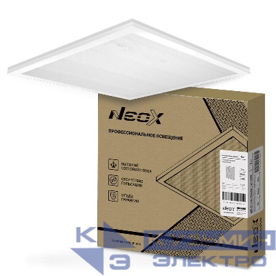 Светильник светодиодный ДВО-02 7565-ПРИЗМА 75Вт 6500К 595х595х19 универс. панель NEOX 4690612052984