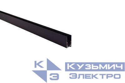 Шинопровод трековый TRM-S20-200-B L2000 48В накладной/подвесной магнитн. NOVA черн. Эра Б0054839