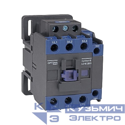 Контактор OptiStart E LC1E32M5 32A 220В AC 1НО+1НЗ КЭАЗ 367545