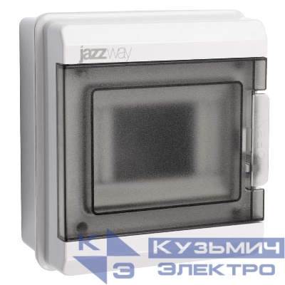 Бокс модульный накладной PDB/W 3005 GR (ЩРН-ПГ- 5) IP65 пластик. Pro JazzWay 5071964