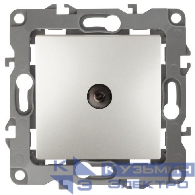 Розетка телевизионная проходная TV Эра12 12-3102-15 IP20 перламутр Эра Б0027440