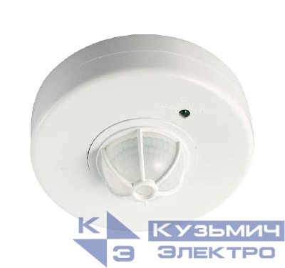 Датчик движения PMS-IR 024 1200Вт 360град. 2-6м IP20 WH JazzWay 5012974