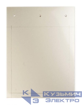 Табличка полужесткая для маркировки оболочек клейкое основание ПВХ металлик (уп.10шт) DKC TASE80100AM