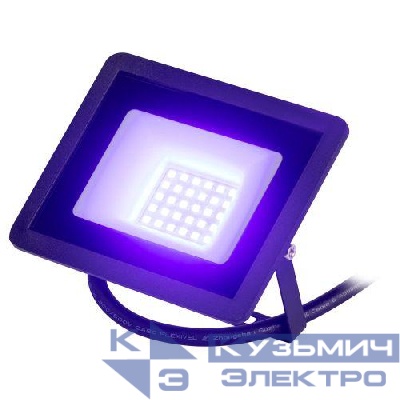 Прожектор светодиодный уличный LPR-025-BLUE-030 30Вт син. свечение 330лм IP65 Эра Б0064716
