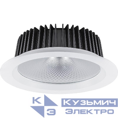 Светильник светодиодный AL251 30Вт 4000К 2700лм 60град. встраив. с драйвером в комплекте бел. MarketBright FERON 32617