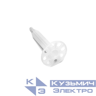 Тарельчатый дюбель гриб с гвоздем для монтажных пистолетов IN90 (100 шт/уп) FEDAST