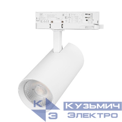 Светильник светодиодный LGD-GERA-4TR-R90-30W Warm3000 WH 55deg 230В IP20 30Вт 3000К метал. Arlight 055186