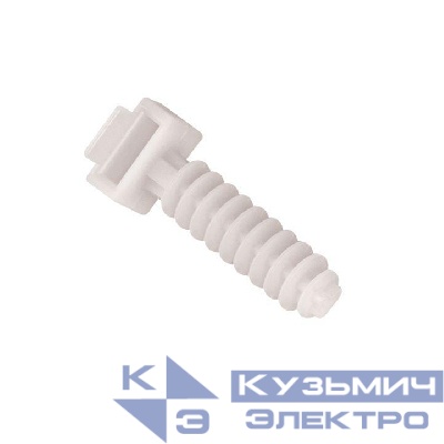 Дюбель для бандажа 6х35 бел. (уп.100шт) PROxima EKF plc-fti-6w