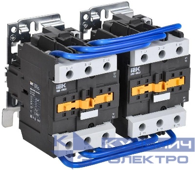 Контактор КМИ-49532 реверс 95А 230В/АС3 2НО 2НЗ KARAT IEK KKM43-095-230-22-1