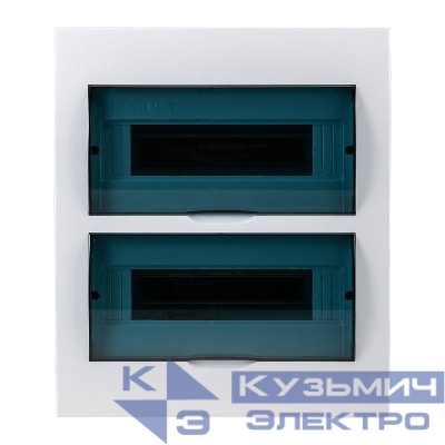 Бокс ЩРВ-П-24 IP41 пластик. бел. Rexant 11-0224