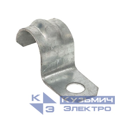 Скоба крепежная однолапковая d14-15мм метал. (уп.10шт) PROxima EKF sm-1-14-15-r