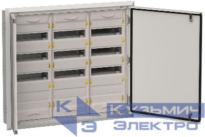 Корпус ЩРв-144 (3х48) TITAN 5 755х885х130 IP31 сер. метал. IEK TI5-50-V-3X048-31-7035
