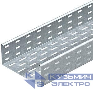 Лоток листовой перфорированный 500х85 L3000 сталь 1мм MKS 850 FS OBO 6057500